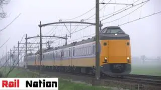 4K 2x NS ICMm passeren de Broekdijk in Hulten (NL) (2-1-2021)