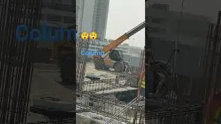 Joint Column For Dubai Site. #construction #steel  #steelcut #steelrelling