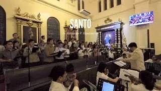 Santo (MIsa Pastorela) by Eduardo P. Hontiveros, SJ I Sanctuario San Antonio Easter Vigil 2025