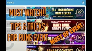 Most OP Summoners War +6 RUNE EVENT is BACK!! My Tips & Tricks
