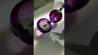 The Most Satisfying Glass Orange Cut 🪄