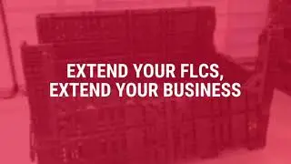 Fabricating folding large containers (FLCs)
