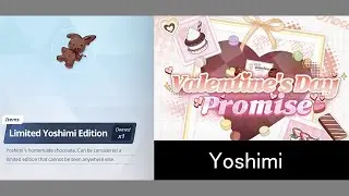【Valentine's Day Promise】Yoshimi【Blue Archive】