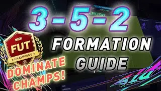 HOW TO BEAT DROP BACK! 3-5-2 BEST FORMATION TO DOMINATE FUT CHAMPS TACTIC GUIDE #FIFA21 #FUT21