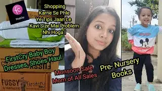 First Cry Shopping Haul with Tips and Tricks l Pre School Books And Many More l #firstcry #kids