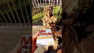 Sandwich McChicken for Gold Lady #youtubeshorts #disney #trending #shorts #reels #viral