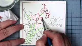 Watercolor Effect w/ Pen Tool Holders - Silver Bullet Cutters Webinar
