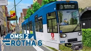 OMSI 2 Rotha #6: NF6D in der Altstadt und Nahverkehrs-Doku! | Bus-Simulator