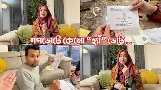 প্রবাস থেকে এতো আগে কিভাবে ভোট দিলাম? গণভোটে কেনো “হ্যাঁ” ভোট…