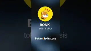 BONK token analysis #crypto #tokens #cryptotrading #investment #bonk