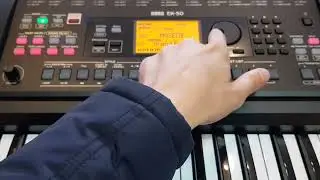 Korg EK50 - Factory Demo