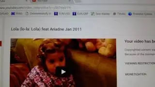 The idiots at WMG sent me another copyright claim... (February 2017)