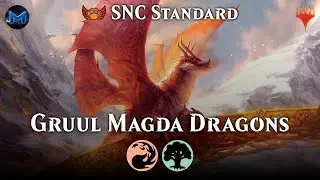 🔴🟢 Gruul Aggro Magda Dragons - Still Good! | SNC Standard Streets of New Capenna MTG Arena Bo1