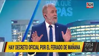 🔴 Sali&oacute; el Decreto Nacional que confirma el feriado ma&ntilde;ana para recibir a la Selecci&oacute;n Argentina