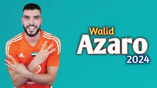 كل ما قدمه المغربي وليد ازارو مهاجم عجمان الاماراتي 2024 | اهداف ومهارات Walid Azaro