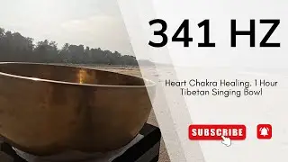 341 Hz Heart Chakra Healing | 1 Hour Tibetan Singing Bowl