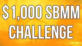 $1,000 SBMM Challenge & SBMM Facts: WW2 In Depth (Call of Duty: WWII)