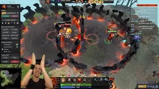 Grubby practicing the Collapse Mars Arena Venn Diagram