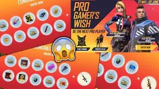 FREE FIRE NEW EVENT || NEW WISH EVENT || PRO GAMER'S WISH EVENT || GARENA FREE FIRE || GAMING GATTU