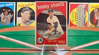 '59 Topps Friday Cards 219-227: The Ageless Bobby Shantz, Baseball's Oldest Living Former MVP