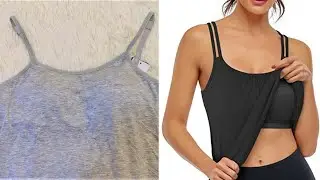 Tank With Built In Bra Unboxing and Review - Is It Worth It?