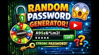 Random Password Generator Using Python 🔐 | Strong & Secure Passwords