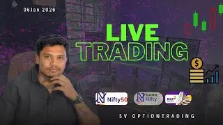 LIVE TRADING NIFTY - SENSEX -BITCOIN- JAN - 06/01/2026 తెలుగు లో #trading #scalping #options