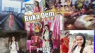 ruka dem plant jaha pani filter hota hai  || vishkarma puja|| karma || sapna kachhap vlog