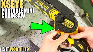 My First Impression of the XSEYE Portable Mini Chainsaw Review