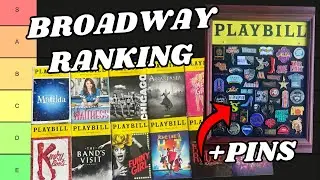 Broadway Tier List + Pin Collection