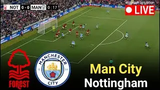 🔴Live- Nottingham vs Manchester City l EPL 2025/26 Full Match eFootball Pes 21 Game Video Simulation