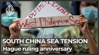 Philippine activists mark anniversary of S China Sea legal victory