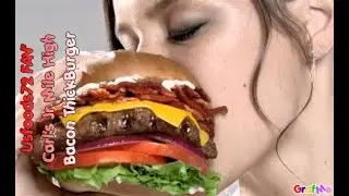 Carl's Jr Mile High Bacon ThickBurger - Usfoods72 USA.