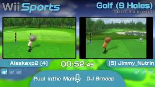 Wii Sports Golf 9 Hole Speed Tournament #3 | Winners Quarters | [4] Alaskaxp2 vs. [5] Jimmy_Nutrin