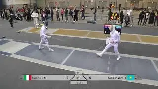 2025 112 SME WESTEND Grand Prix, Budapest GALASSI Matteo vs KURBANOV Ruslan