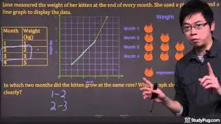 Advantages and disadvantages of different graphs in representing data