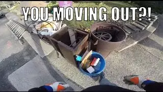Garbage Picking Day! Live treasure hunting