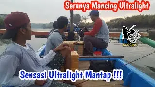 Serunya Mancing Ultralight Jigging | Pake Relix Capung 1-5 Lbs