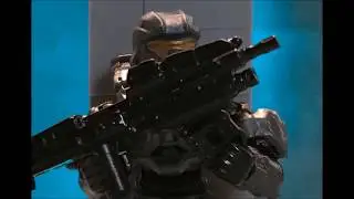Halo Mega Bloks(Construx) Gray Matters stop motion animation short film