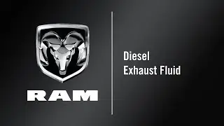 Diesel Exhaust Fluid - Diesel Only | How To | 2019 Ram 2500-3500