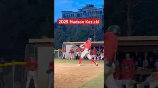 2025 1B/RHP Hudson Kozicki, St. Albert Cardinals &bull; Double vs. Calgary Cubs