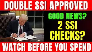 UPDATE! 2 SSI CHECKS IN DECEMBER 2025! Who Gets Them?