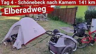 Elberadweg Schönebeck nach Kamern - Radreise Tag 4
