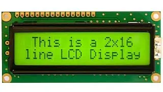 Arduino and LCD Display (16x2)