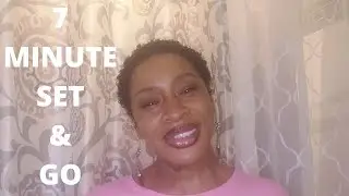 7 MINUTE SET & GO: USED ONLY 2 PRODUCTS