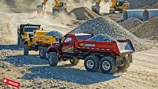 RC Digger Builds Epic Military Base! Realistic RC Construction Site