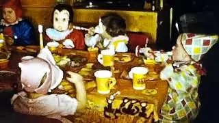 Vintage 1960 Girls Birthday Party Found Footage Mid Century 8mm Color Film Costumes Decor MCM