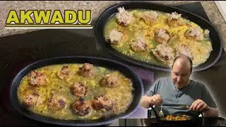 Making Akwadu (Equatorial Guinea) for first time! 🇬🇶