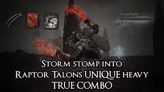 Storm stomp into Raptor Talons DOUBLE HITTING R2 TRUE COMBO with STRONG into death sequences