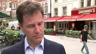 Nick Clegg says he is 'led by the evidence' following u-turn